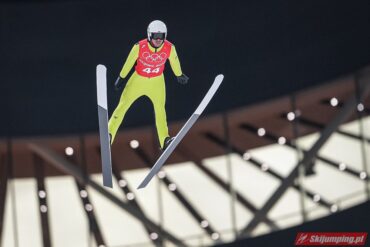 Olimpiada 2022 Normalna skocznia trening czwartek